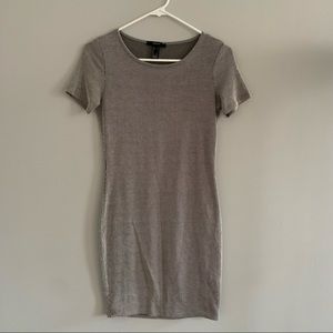 Forever 21 Striped Bodycon Mini Dress